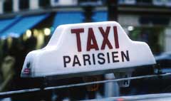 paris airport taxi